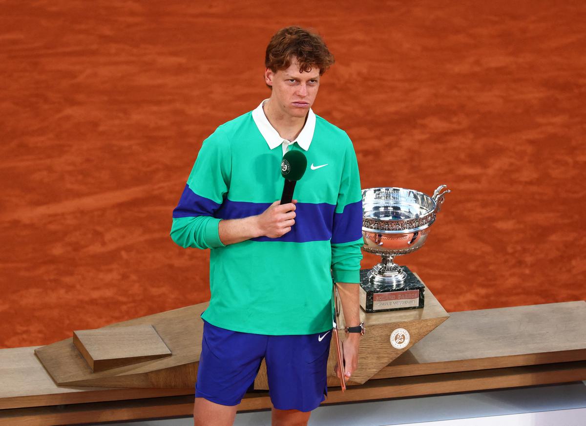 Sinner's dad too busy with work to attend record-breaking French Open final