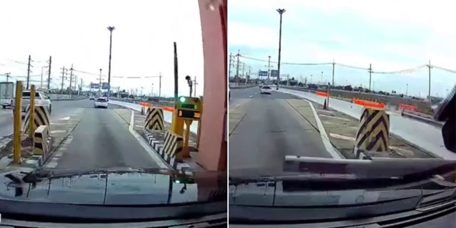 Auto barricade in Thailand slams on Woman’s car after gecko allegedly triggers sensors 