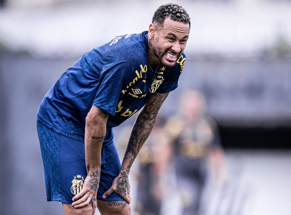 Neymar tests positive for Covid-19, ruled out of Santos’ clash with Fortaleza