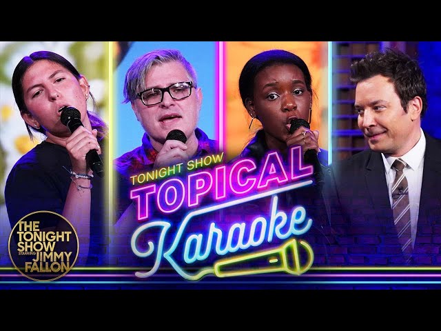 Topical Karaoke: President Trump, Sean Duffy and Elon Musk | The Tonight Show Starring Jimmy Fallon