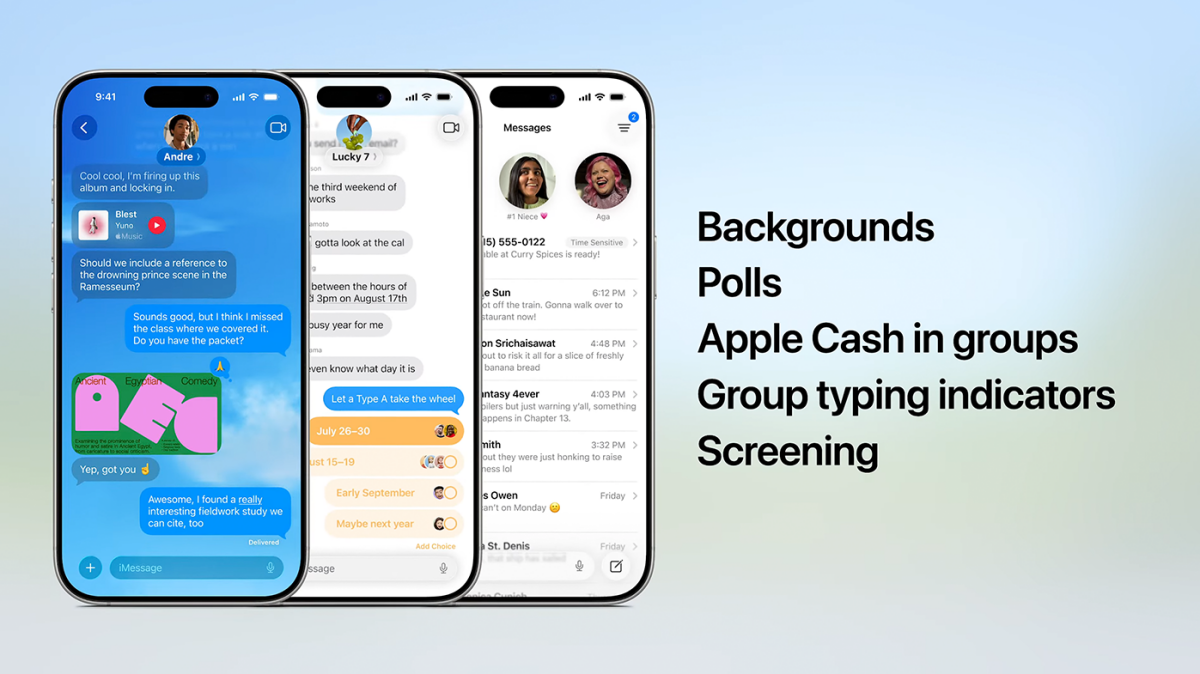 WWDC 2025: A new world for iMessage and phone calls