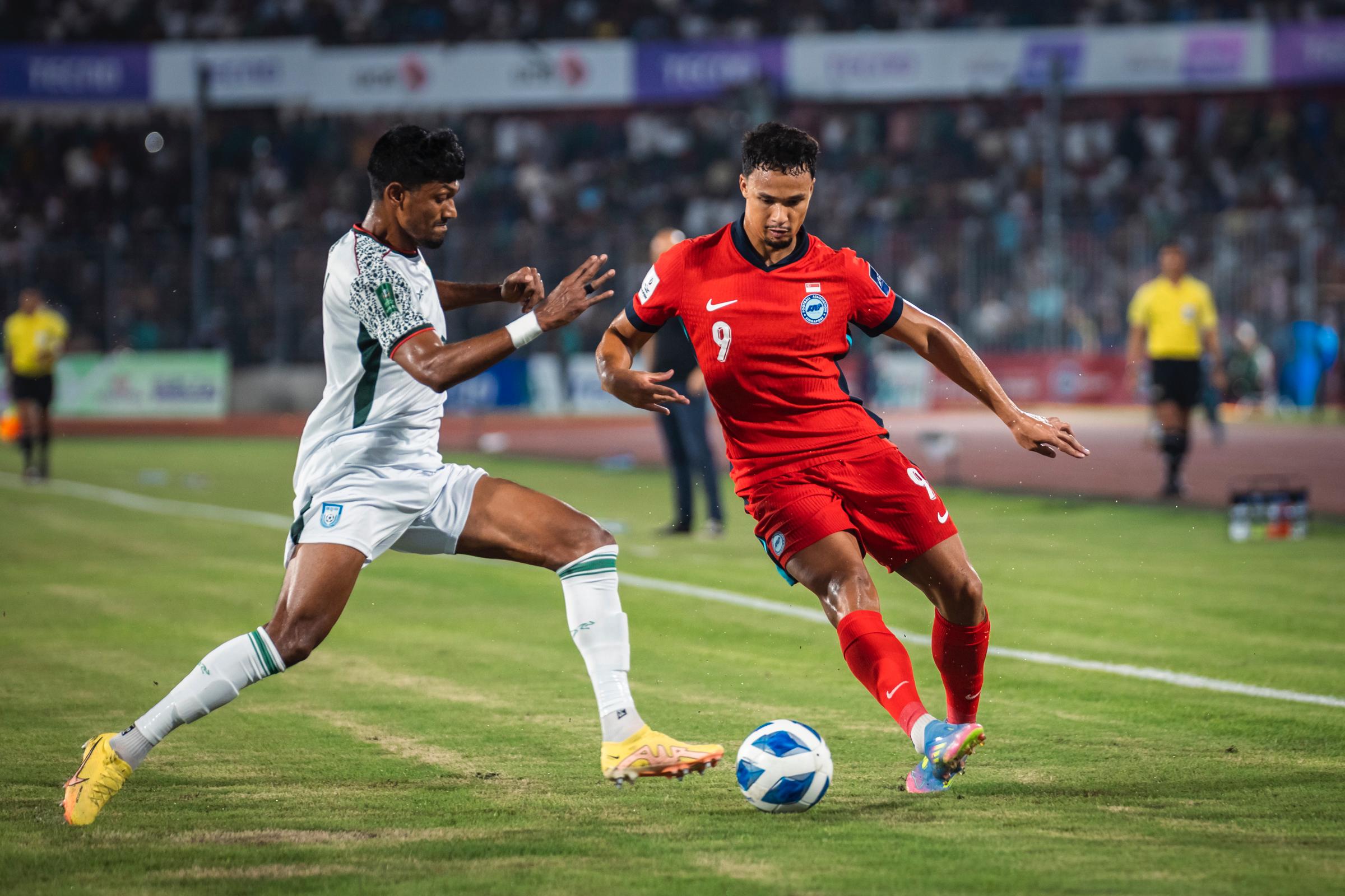 Lions survive late onslaught to claim first win of Asian Cup third-round qualifiers