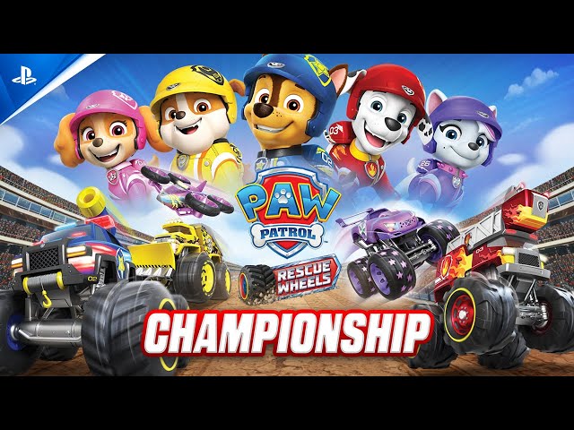 Paw Patrol Rescue Wheels: Championship - Announce Trailer | PS5 & PS4 Games