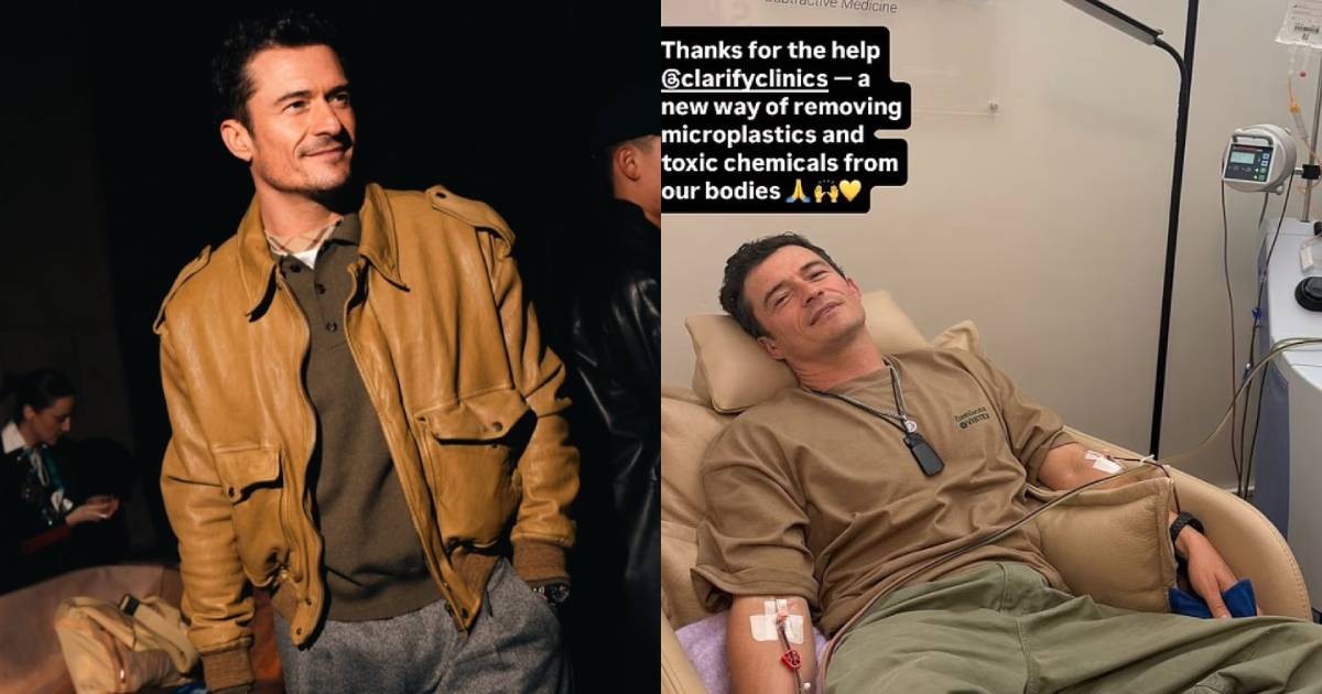 Orlando Bloom undergoes $17k treatment to remove toxic chemicals from his blood