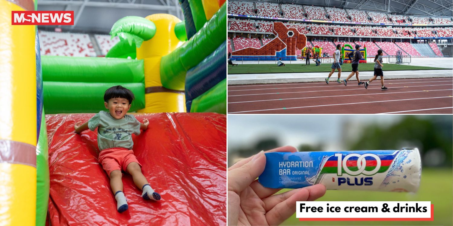 6 Free school holiday activities at national stadium open house, from bouncy castles to dance sessions