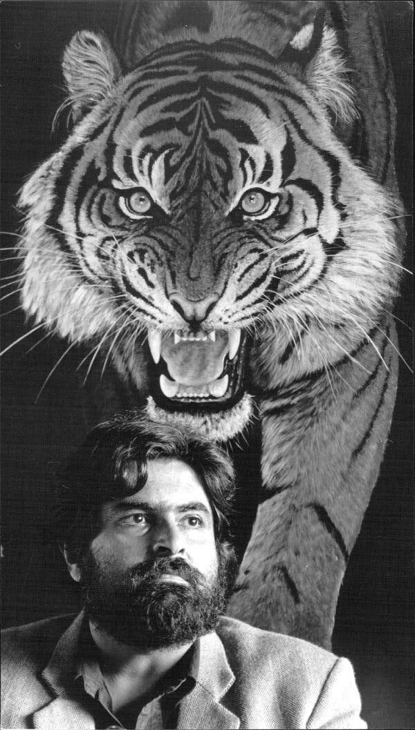 Valmik Thapar, Tenacious Tiger Conservationist in India, Is Dead