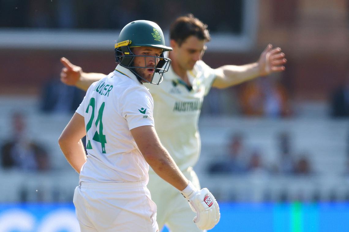 Australia topple S Africa top order to take charge of WTC final