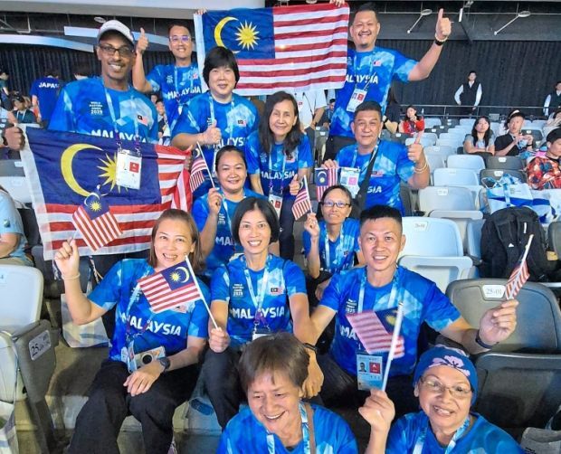 Ah Boay and Co show age is just a number by shining at World Masters Games