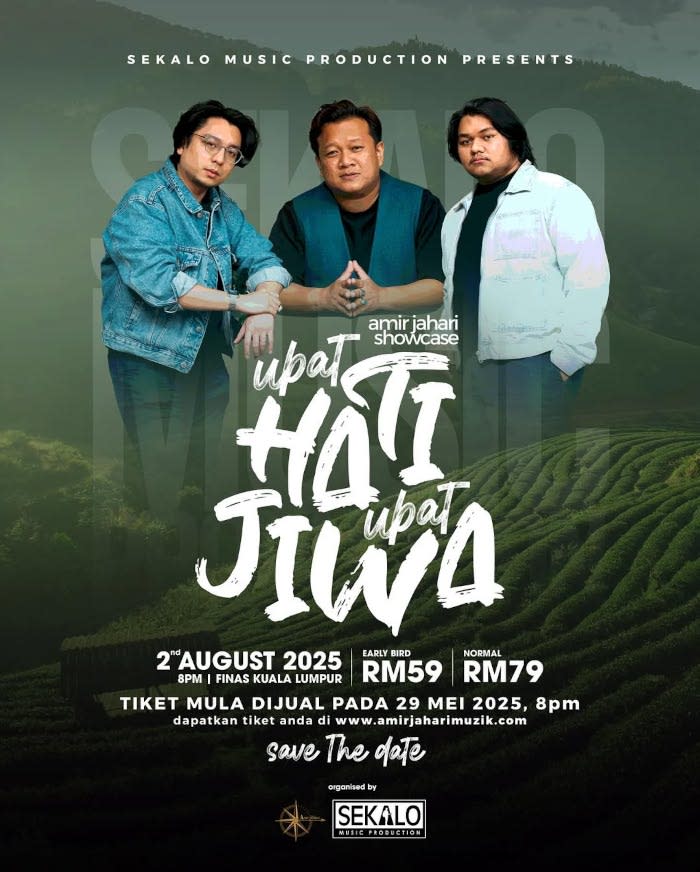 Amir Jahari not ready for a large-scale concert