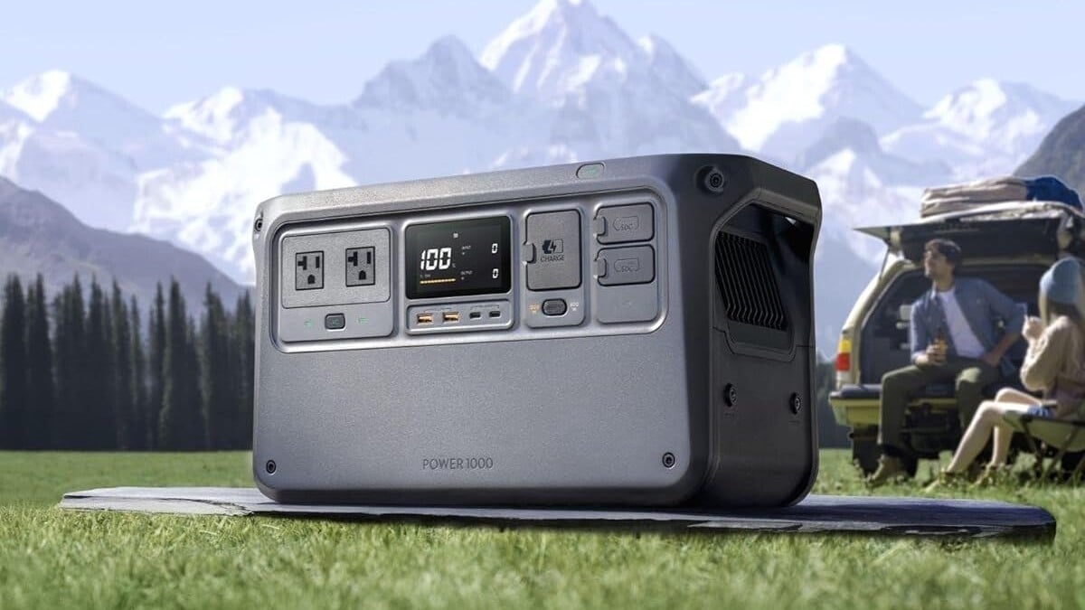 Take $450 off the DJI Power 1000 portable power station at Amazon and go off-grid
