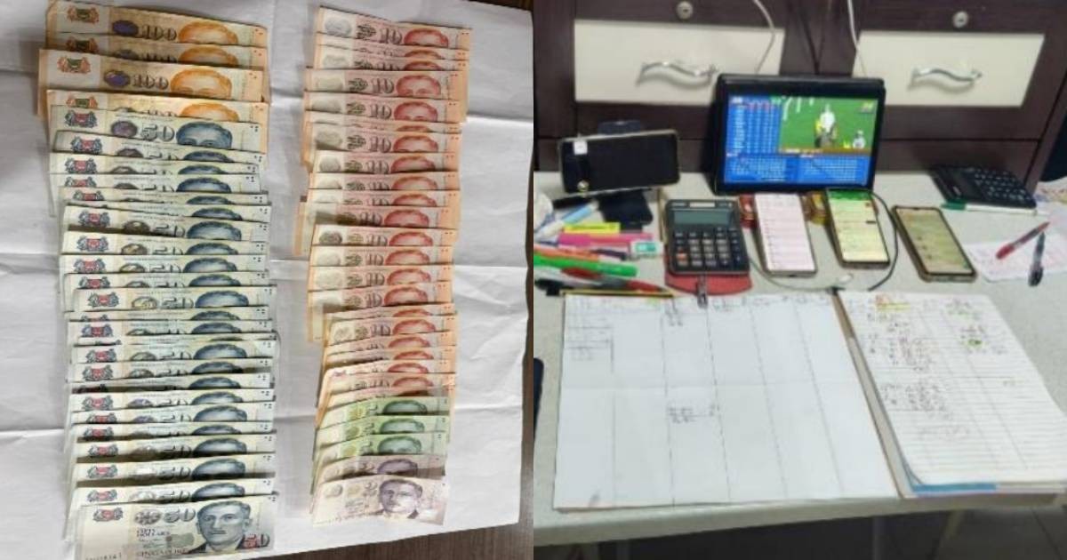 16 arrested for illegal horse betting in joint operation by Singapore and Malaysia police