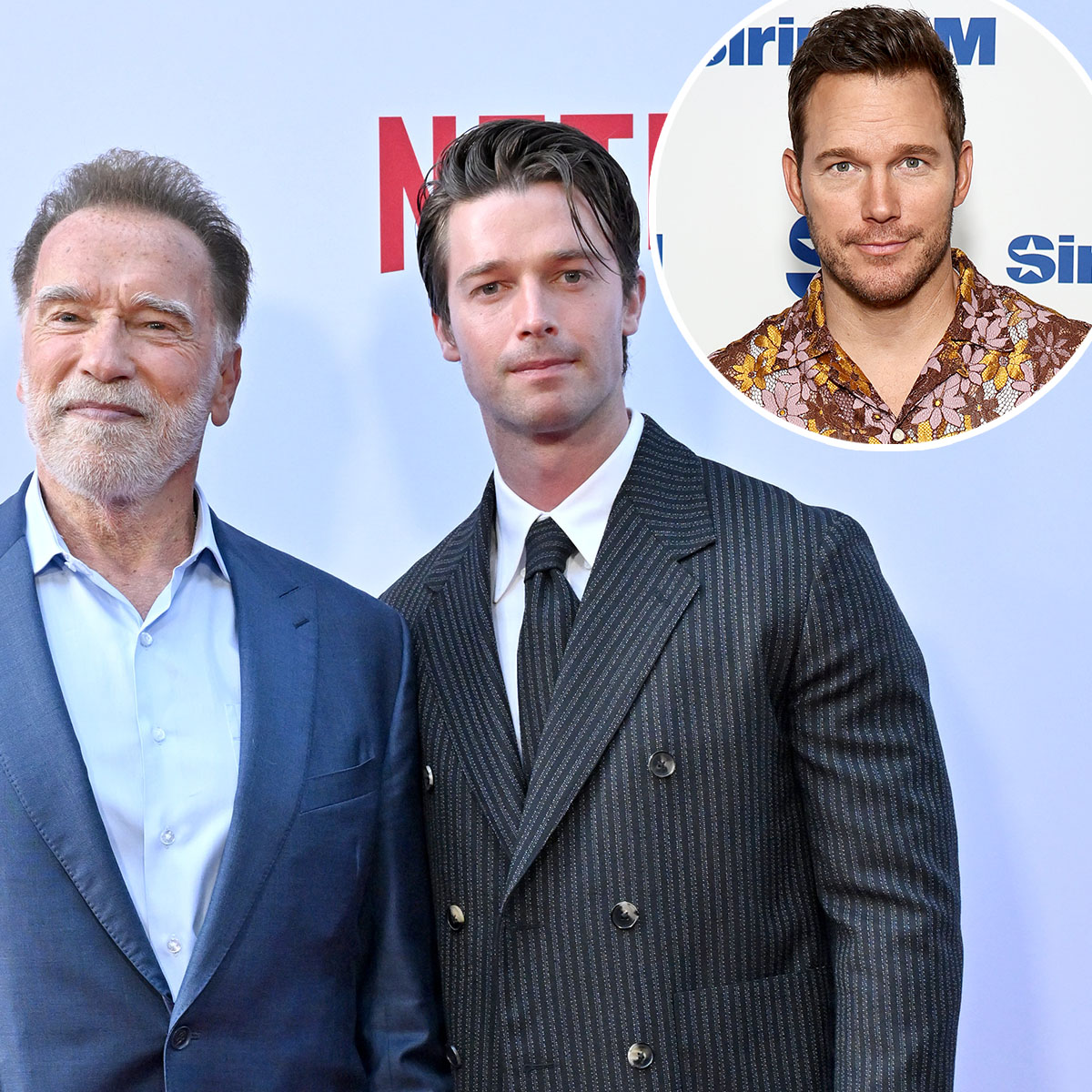 Arnold Schwarzenegger Shares One Condition for Working With Chris Pratt and Son Patrick Schwarzenegger