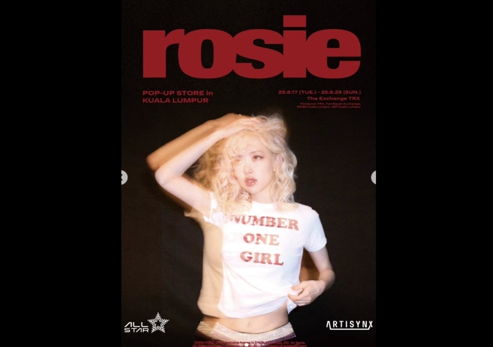 Blackpink’s Rosé brings exclusive pop-up experience to The Exchange TRX in KL this June