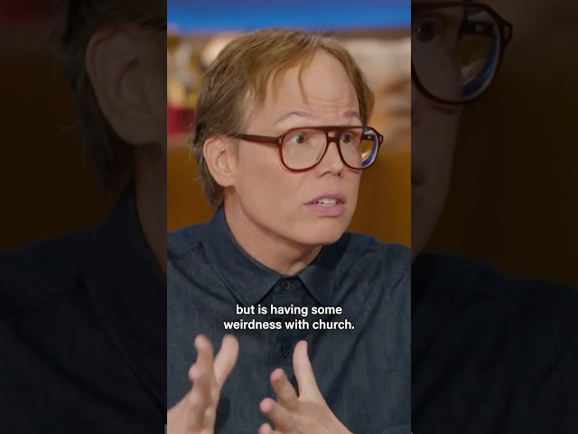 Jeff Hiller on how a heartwarming “Somebody Somewhere” moment was improvised #DailyShow #JeffHiller
