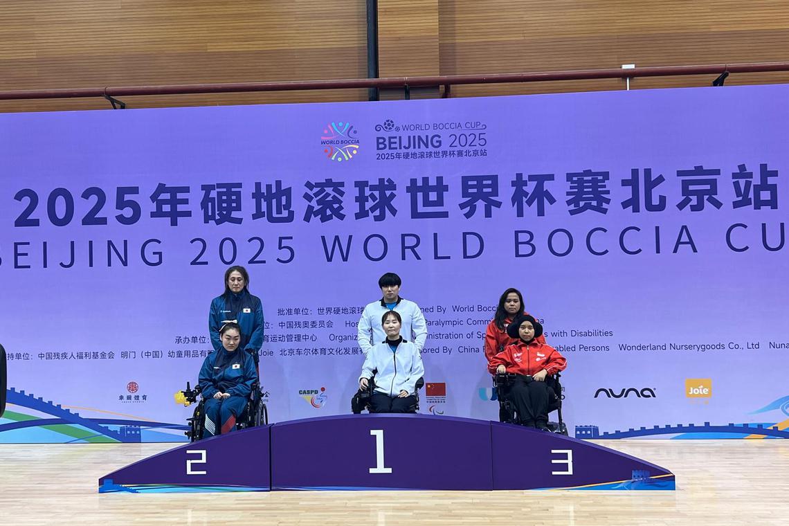 Singapore’s Nurulasyiqah Mohd Taha wins bronze at World Boccia Cup