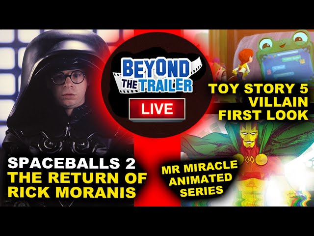 Spaceballs 2 Rick Moranis, Toy Story 5 Villain First Look, Mister Miracle Animated Series