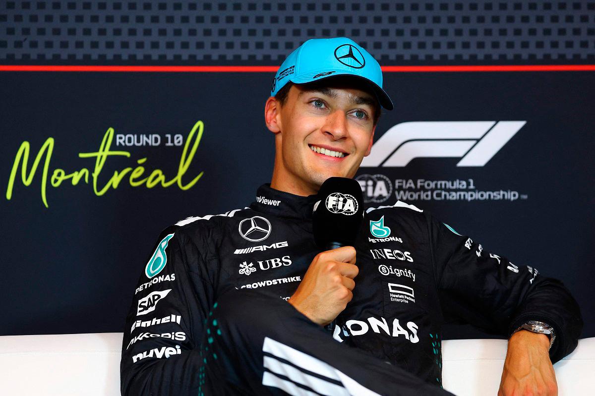Russell grabs dazzling Canadian GP pole then jokes at Verstappen’s expense