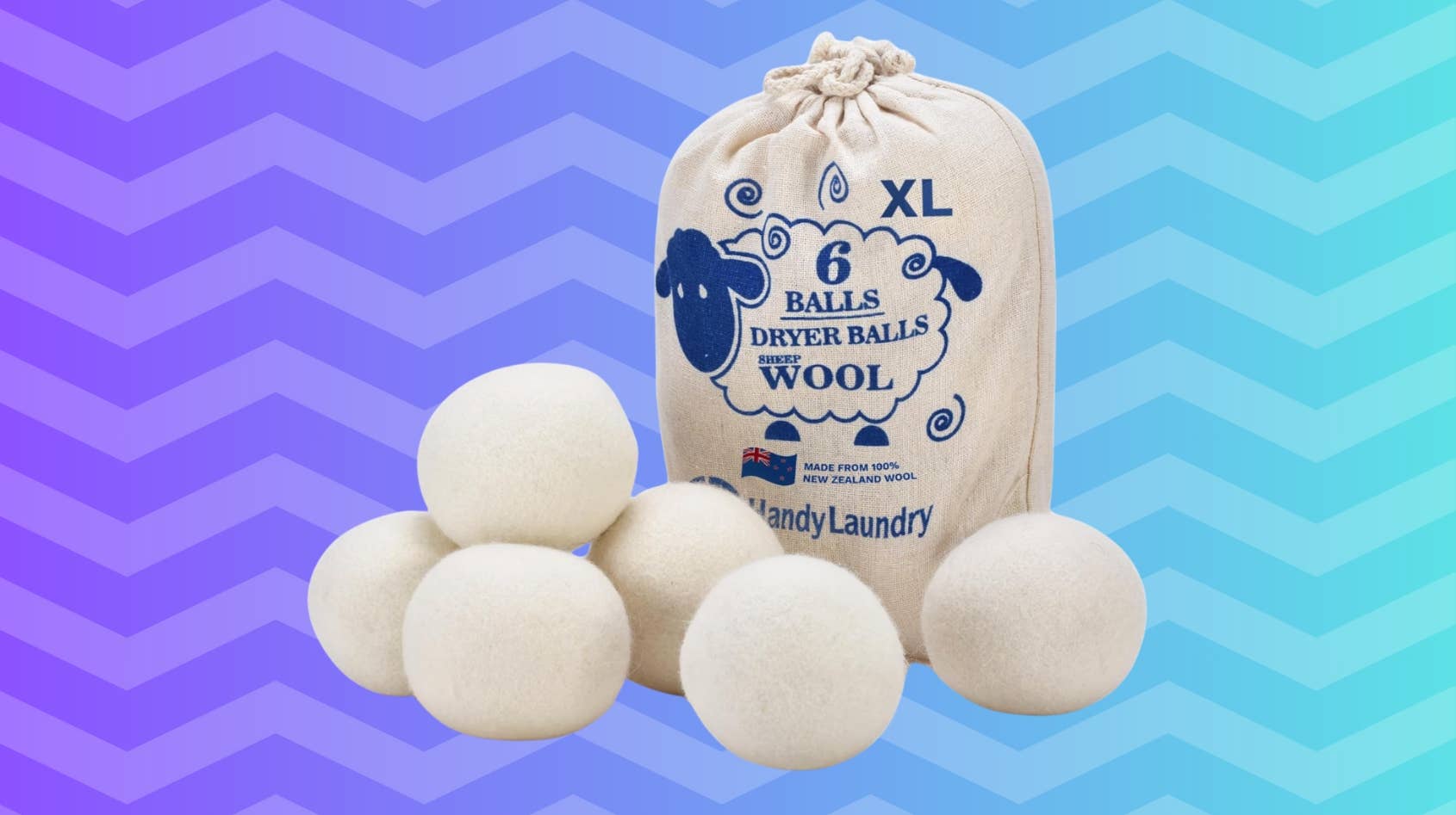 The $13 Dryer Balls Reviewers Say Made Them Ditch Potentially Harmful Dryer Sheets