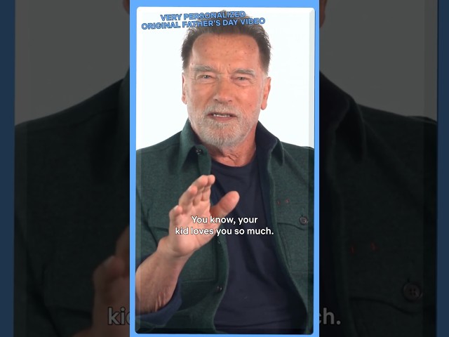 happy Father's Day from Arnold Schwarzenegger! #FUBAR #FathersDay #Netflix