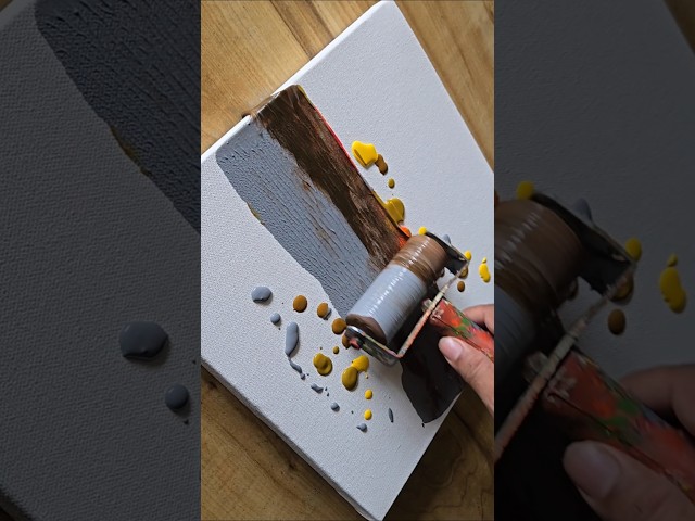 Easy Acrylic Painting For Beginners #easyart #art #diy #shorts