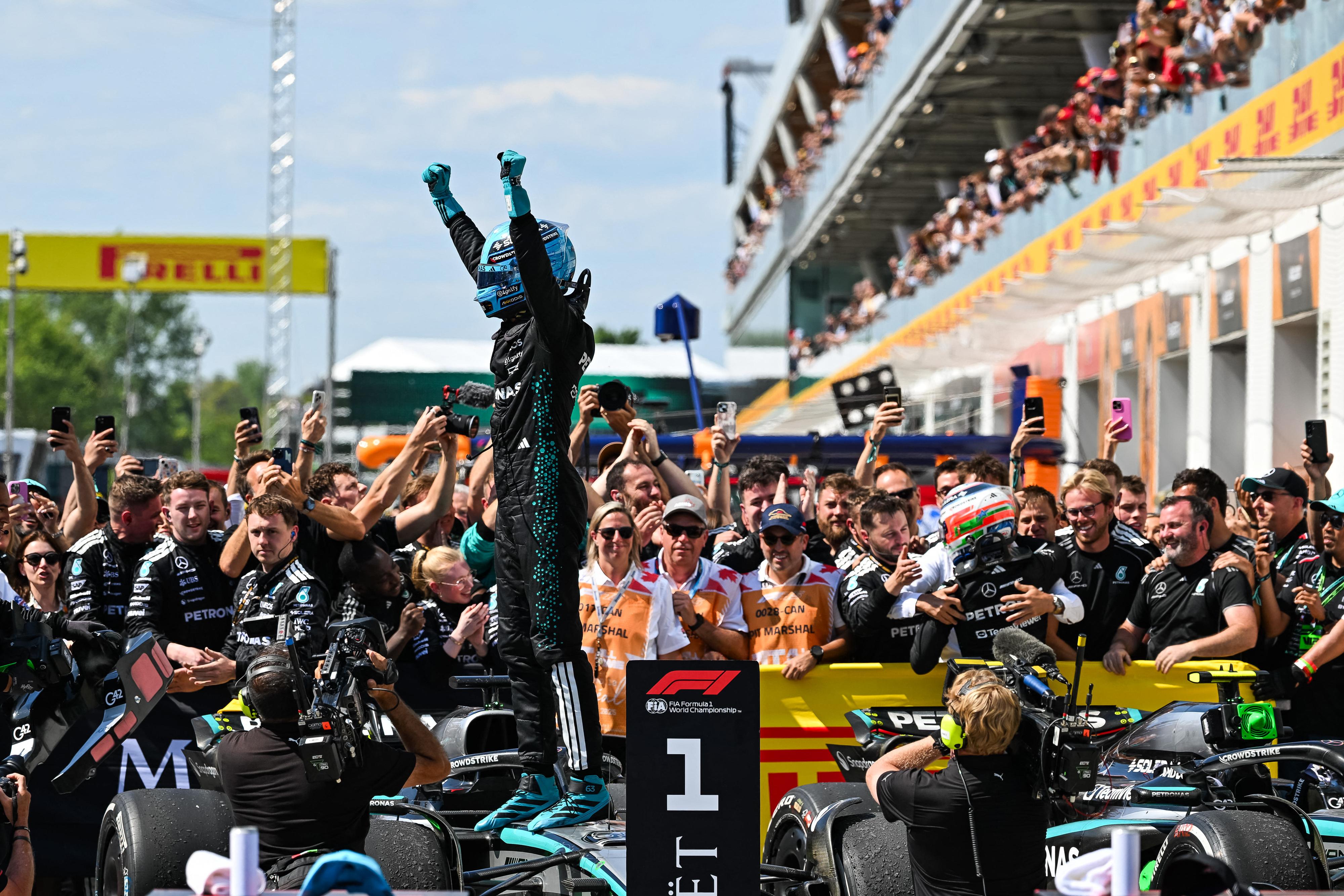 The great Villeneuve would have loved the nail-biting action at Canadian GP