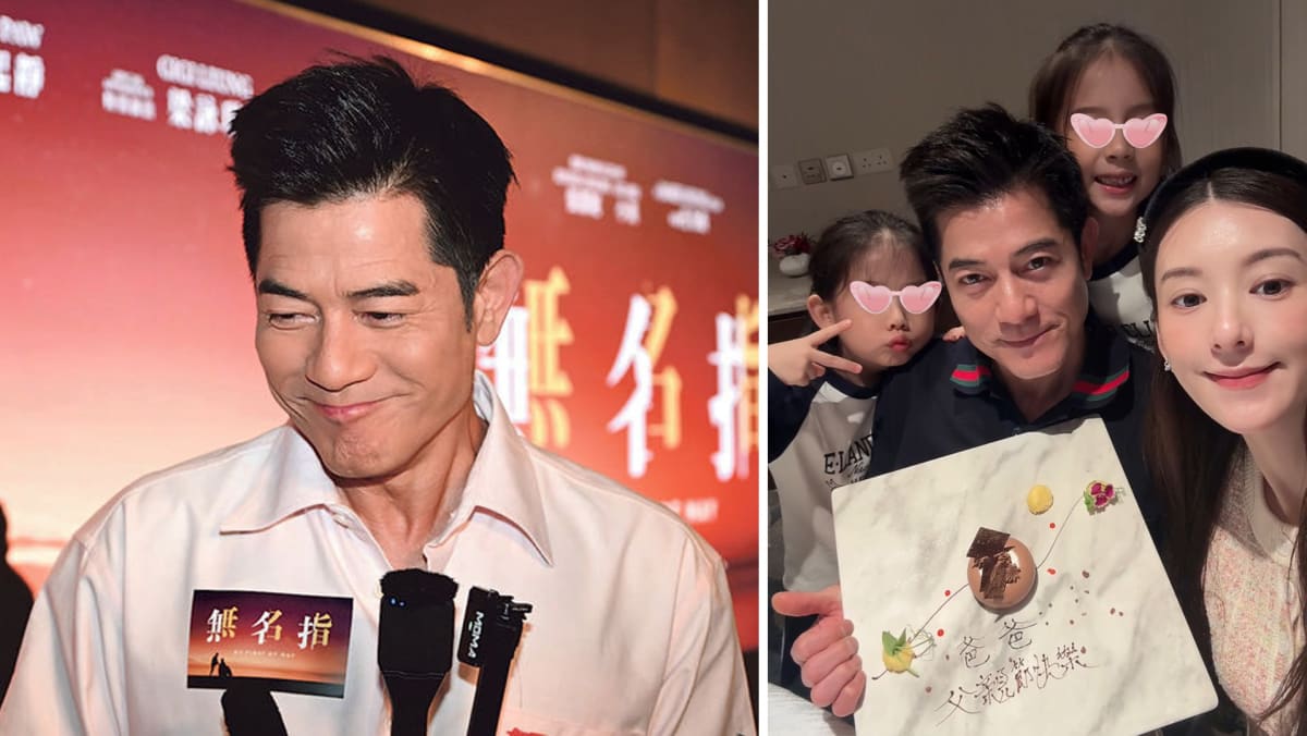 “I’m Going To Be A Daddy Again”: Aaron Kwok, 59, Confirms Wife Is Pregnant With 3rd Child