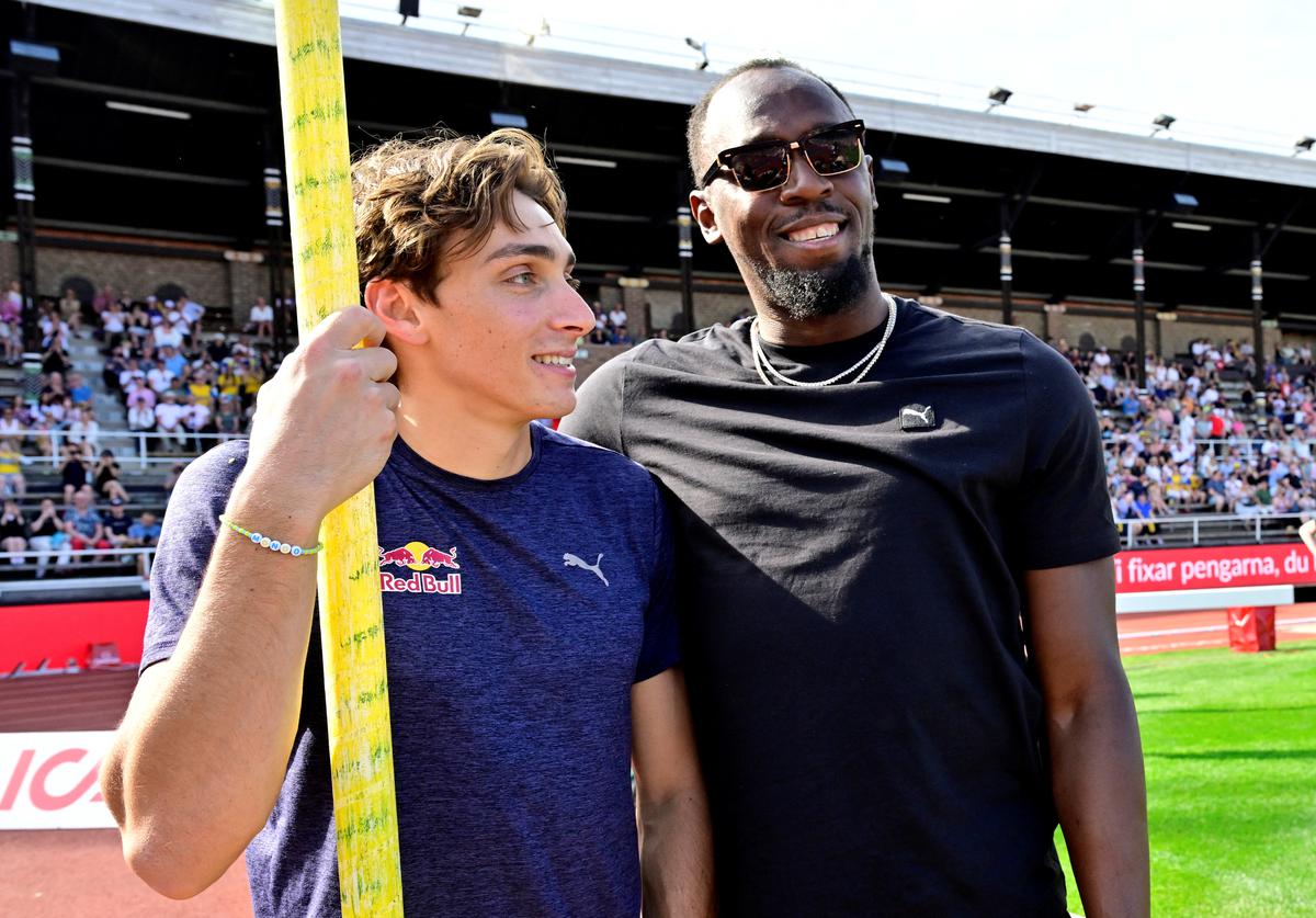 Swede Duplantis soars to new pole vault world record with 6.28m jump