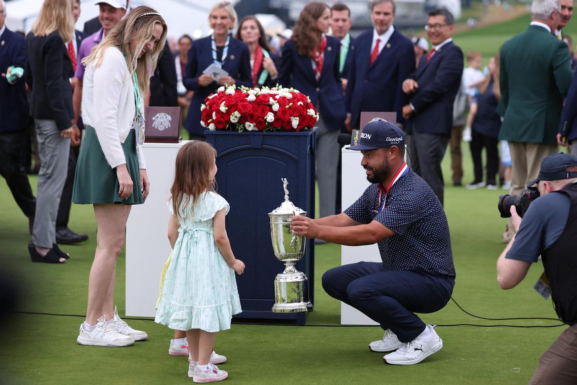 J.J. Spaun wins rainy US Open for first major title
