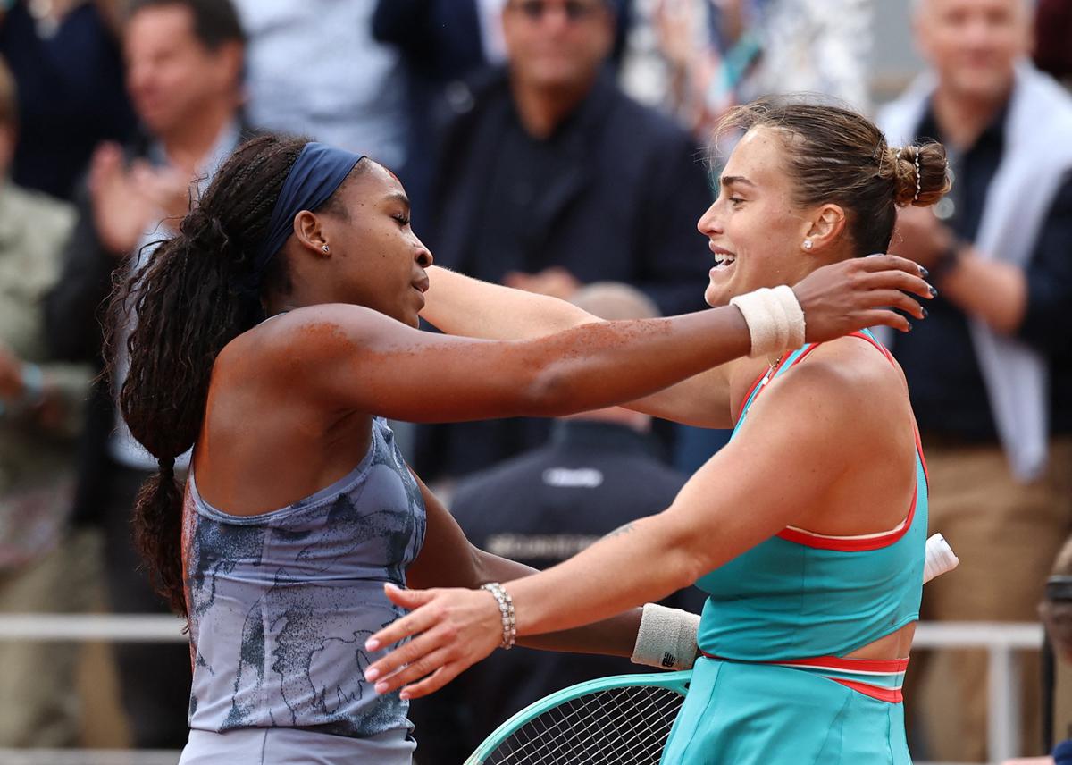 Sabalenka serves up apology to Gauff after French Open final comments