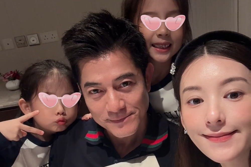 ‘I love a lively home’: Aaron Kwok says going to be a daddy again at 59, confirms wife Moka Fang is pregnant on Father’s Day