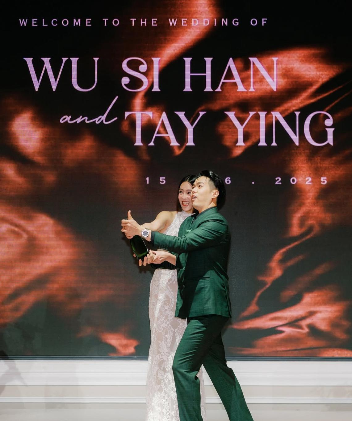 Actress Hong Huifang dedicates family-made music video to newlyweds Tay Ying and Wu Sihan