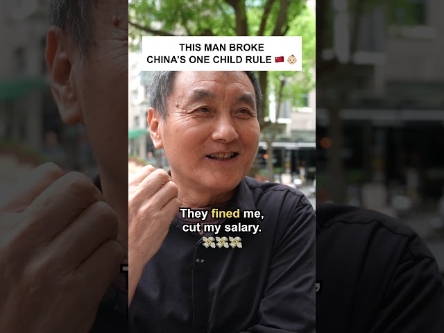 This Man Broke China’s One Child Rule #shorts