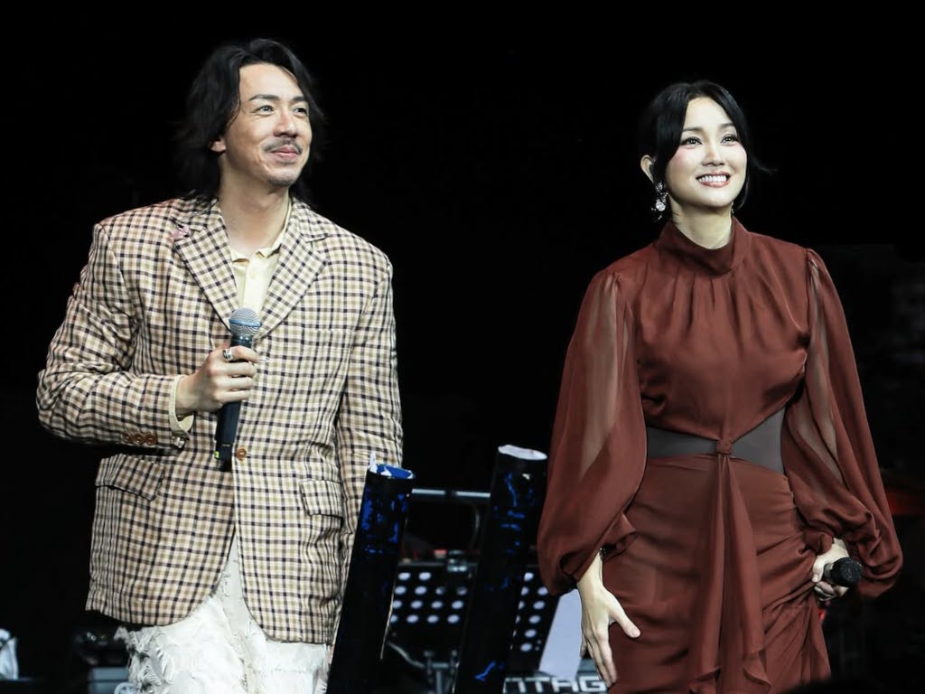 Kay Tse thankful for her first joint concert with husband Louis Cheung