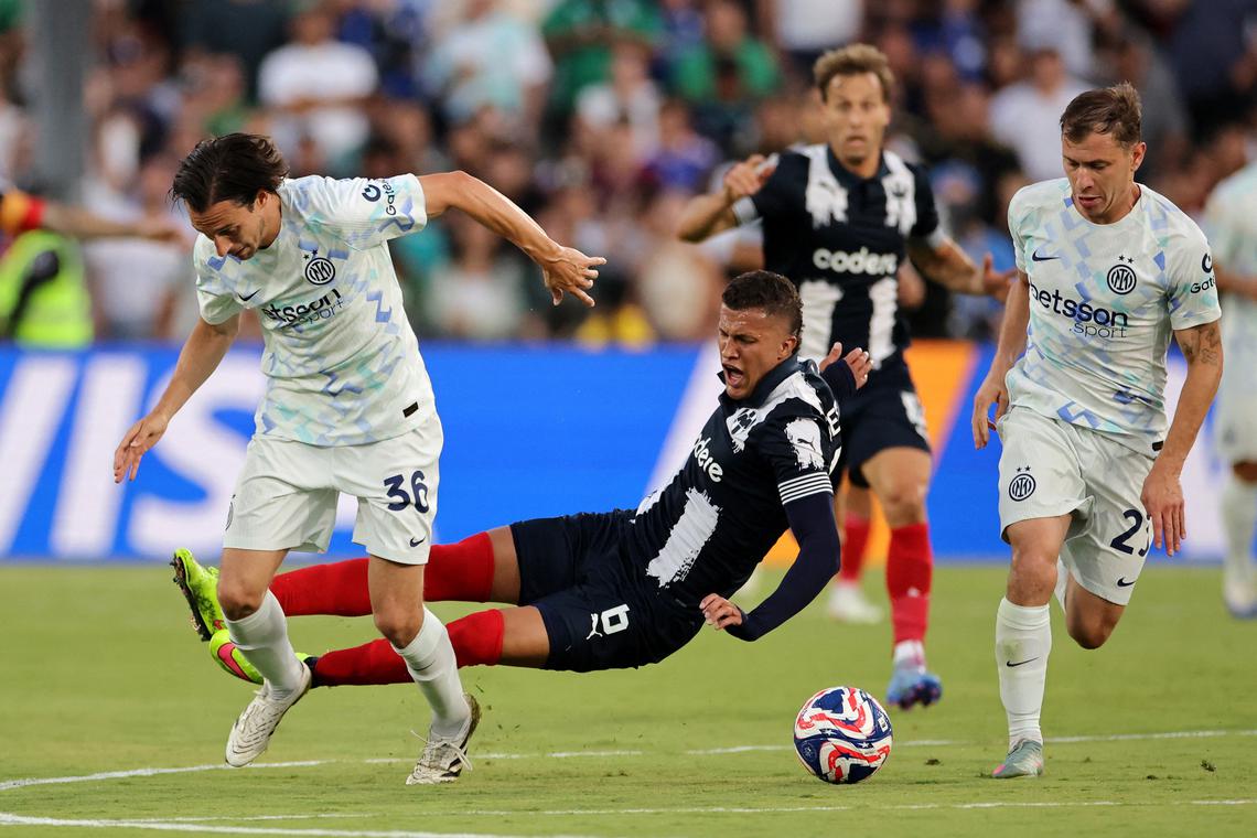 Monterrey hold Inter Milan 1-1 at Club World Cup