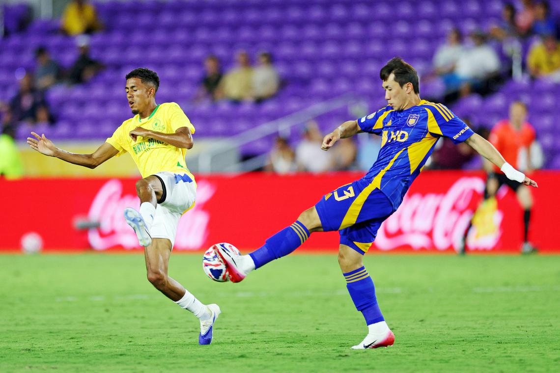 Sundowns get the better of Ulsan in battle of the outsiders