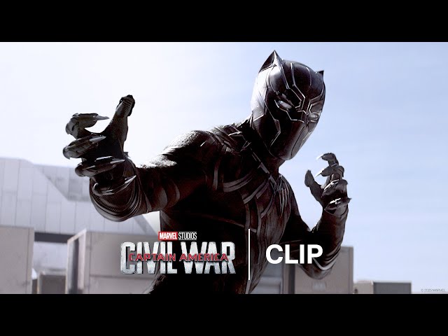 Bucky VS Black Panther Fight Scene | Captain America: Civil War | Official Clip