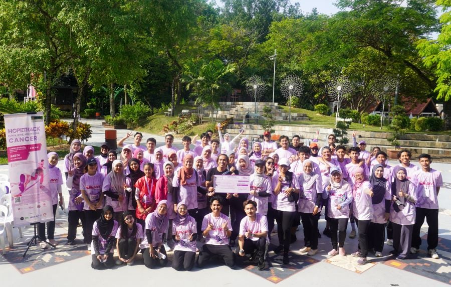 HopeTrack: UiTM students applauded by Makna for cancer awareness effort