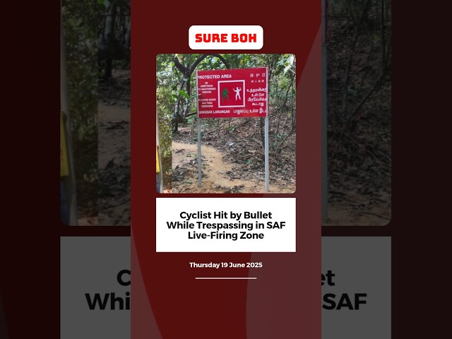 Cyclist Hit by Bullet While Trespassing in SAF Live-Firing Zone