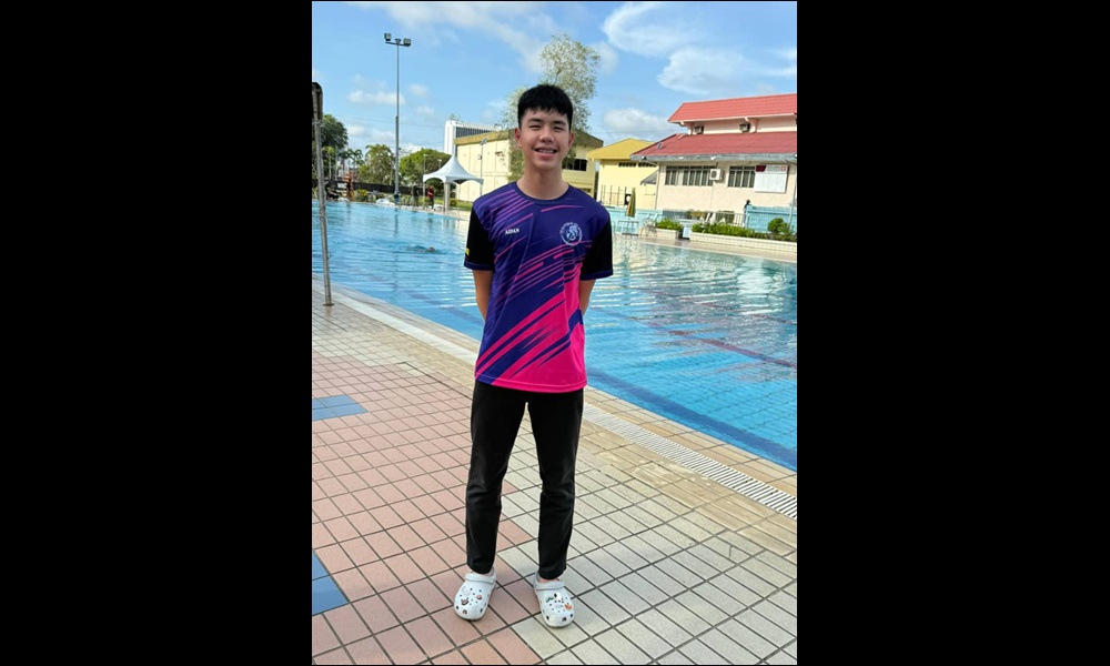 Miri teen to represent Malaysia at 47th SEA Age Group Swimming C’ships in Singapore