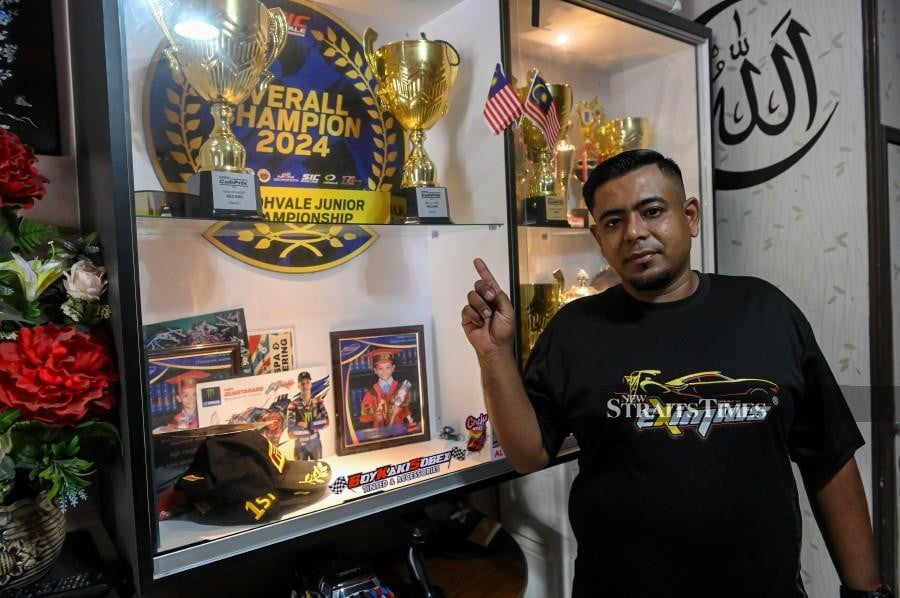 From tyres to tracks: Dad fuels son's racing ambition