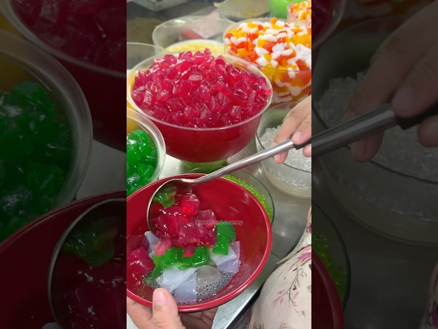 $3 Colorful Mixed Shaved Ice Dessert in Jakarta