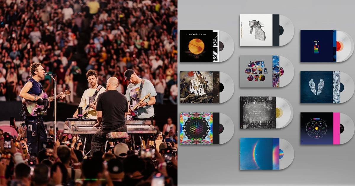 Coldplay to reissue 9 of their albums on records made from recycled plastic bottles