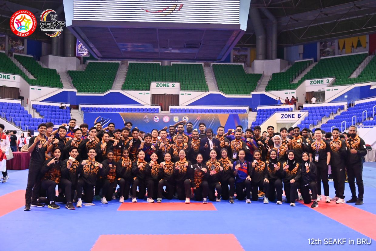 Malaysia shine with four golds in SEA karate meet