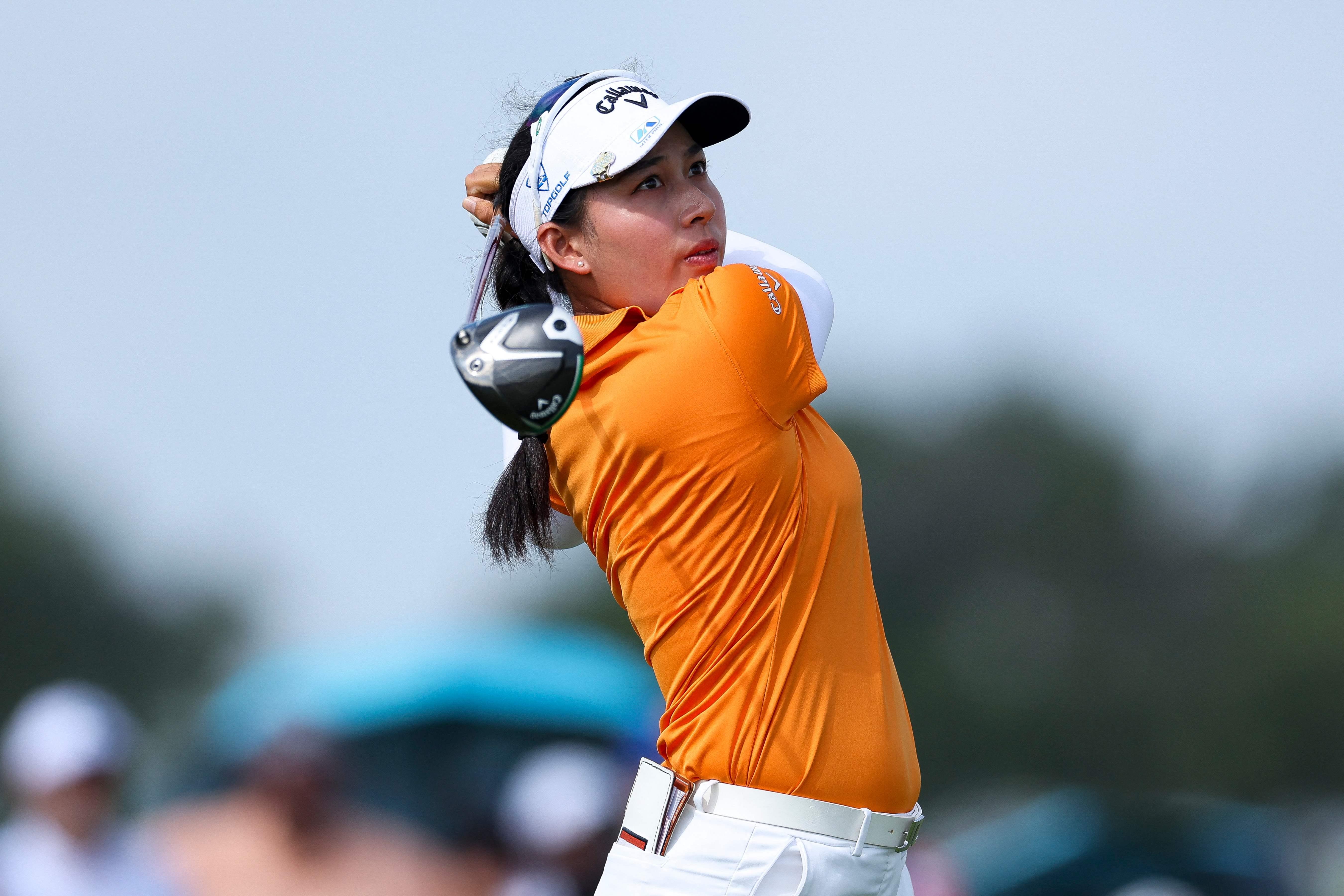 Jeeno Thitikul grabs first-round lead at Women's PGA Championship