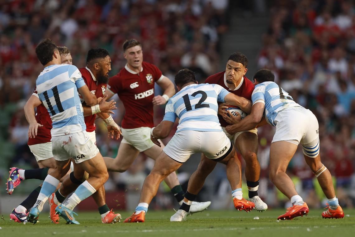 Argentina send Lions down under with 28-24 warm-up defeat