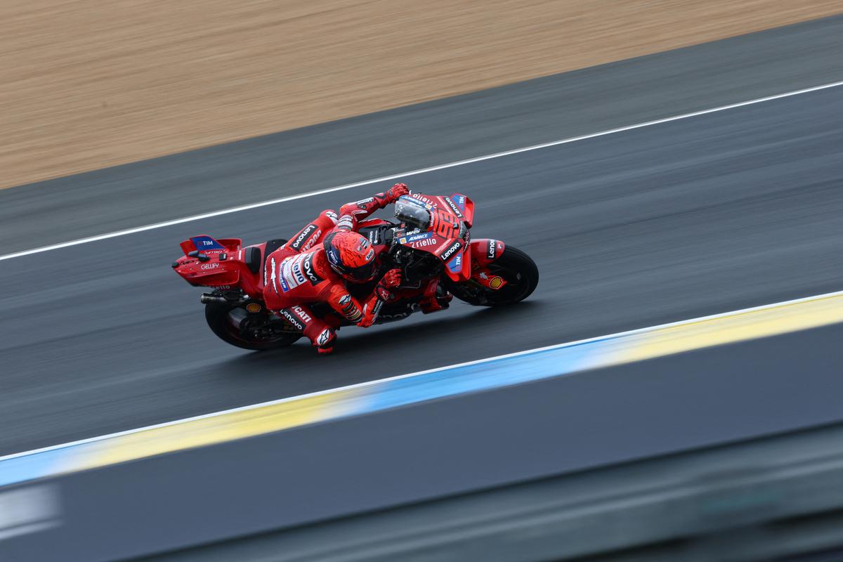 Marquez claims 100th career pole with lap record in Italian GP qualifying