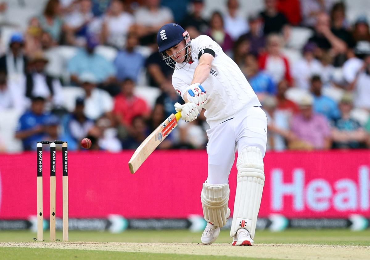 England steady the ship with Brook after India remove centurion Pope