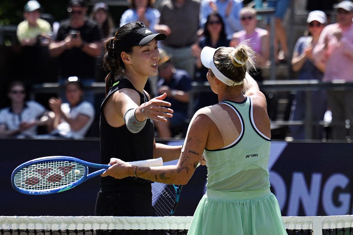 Vondrousova battles past qualifier Wang to win Berlin Open final