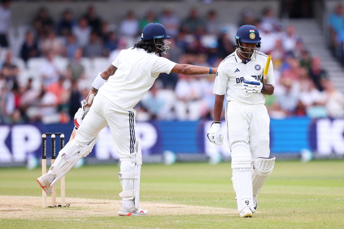 India 96-2 in second innings after Brook leads England comeback