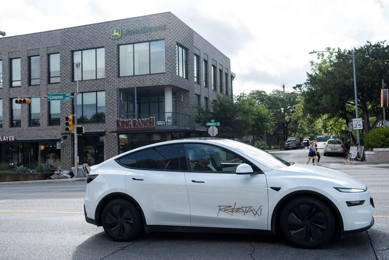Elon Musk says Tesla launches robotaxis in Austin